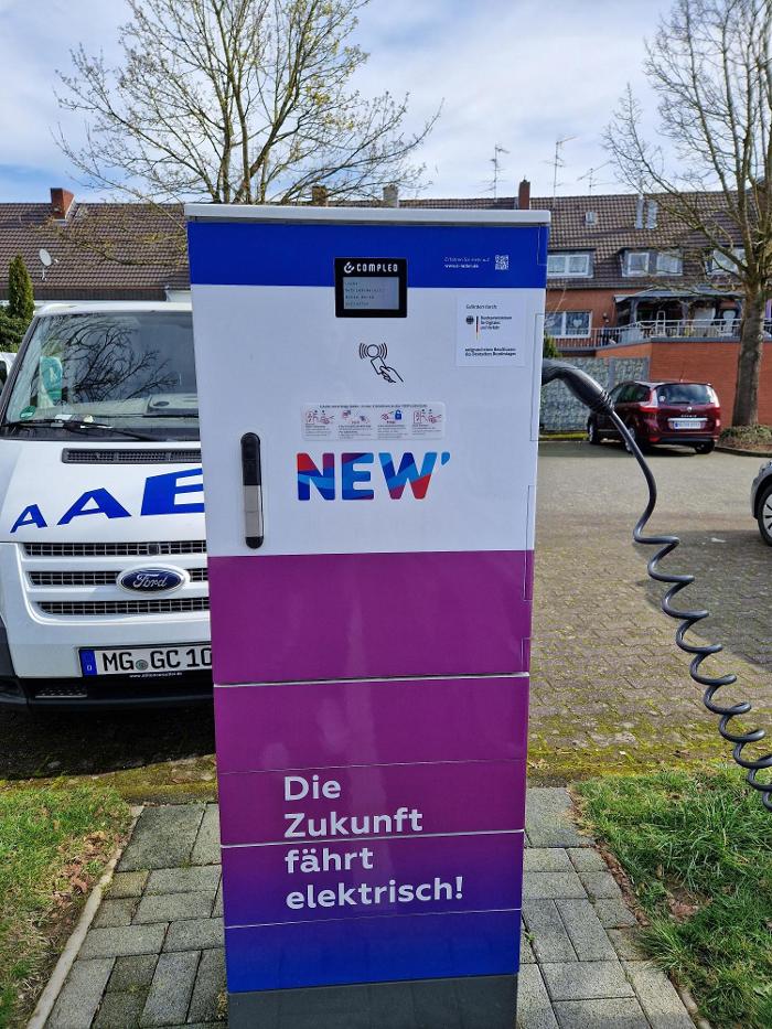 NEW Energie-Ladestation, Vollmüllerstraße in Mönchengladbach