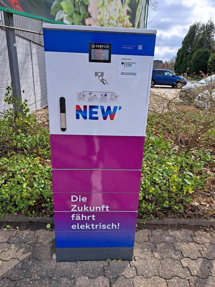 NEW Energie-Ladestation, Gereonstraße in Mönchengladbach