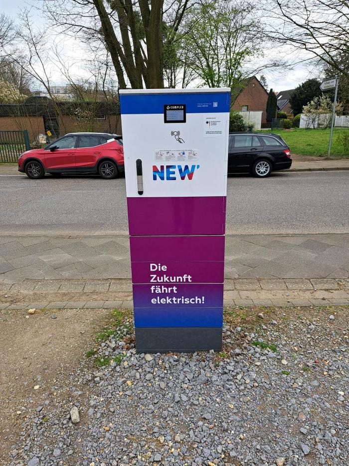 NEW Energie-Ladestation, Gathersweg in Mönchengladbach