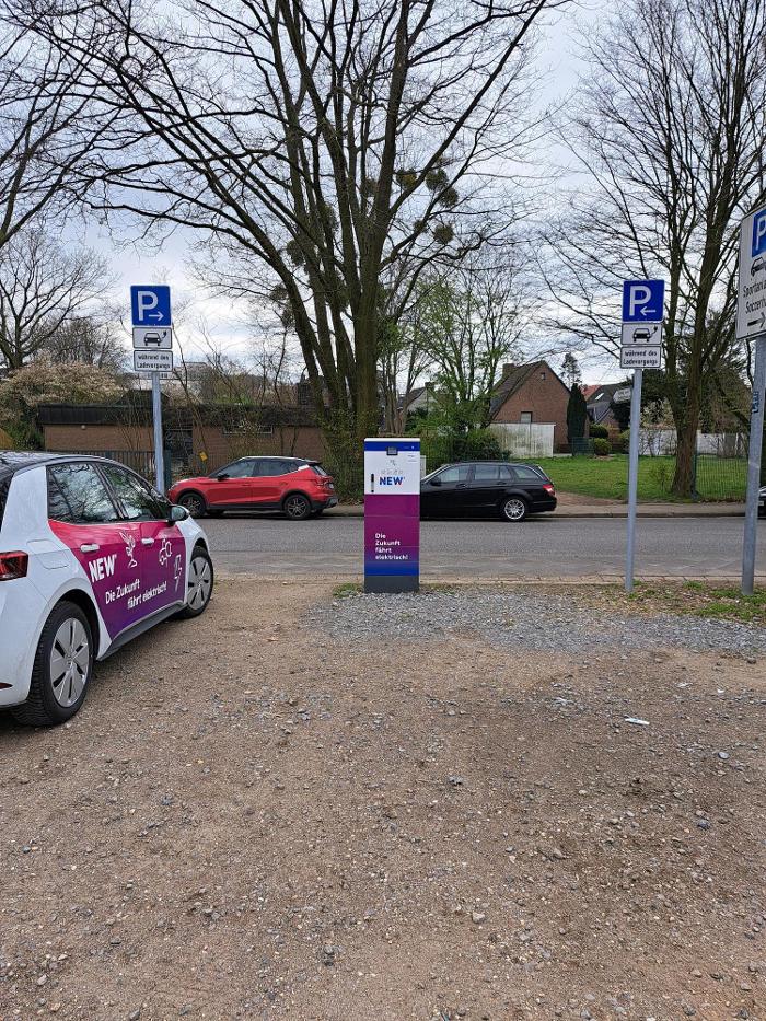 NEW Energie-Ladestation, Gathersweg in Mönchengladbach