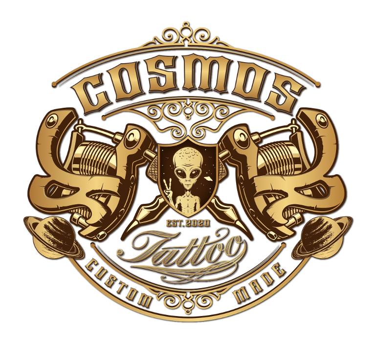 Logo Cosmos Tattoo Logo Cosmos Tattoo