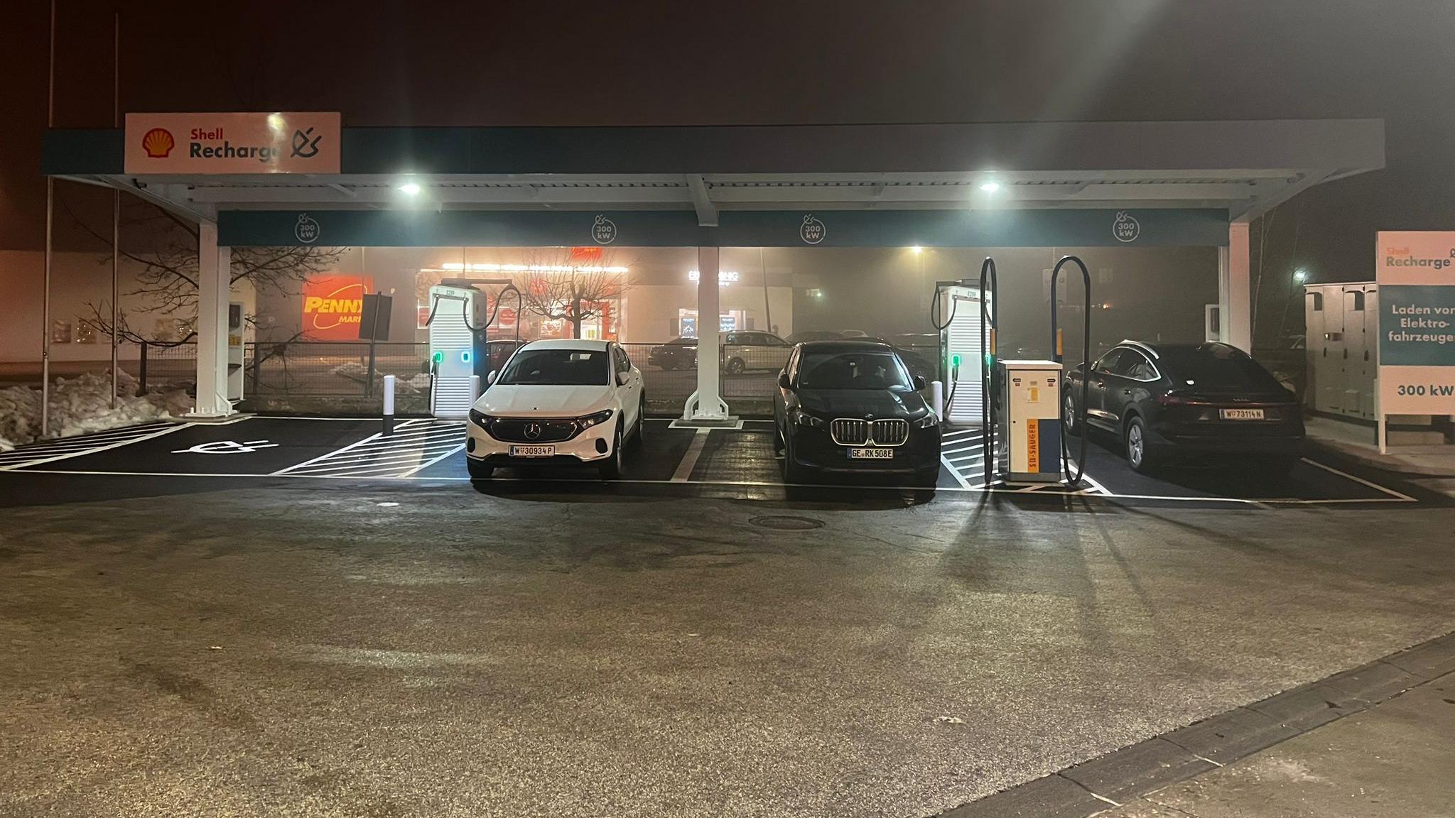 Shell Recharge Charging Station, Umfahrungsstraße in Völkermarkt