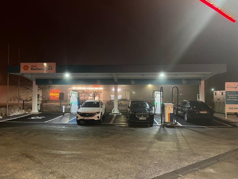 Shell Recharge Charging Station, Umfahrungsstraße in Völkermarkt