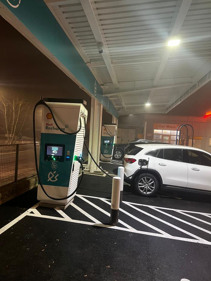 Shell Recharge Charging Station, Umfahrungsstraße in Völkermarkt