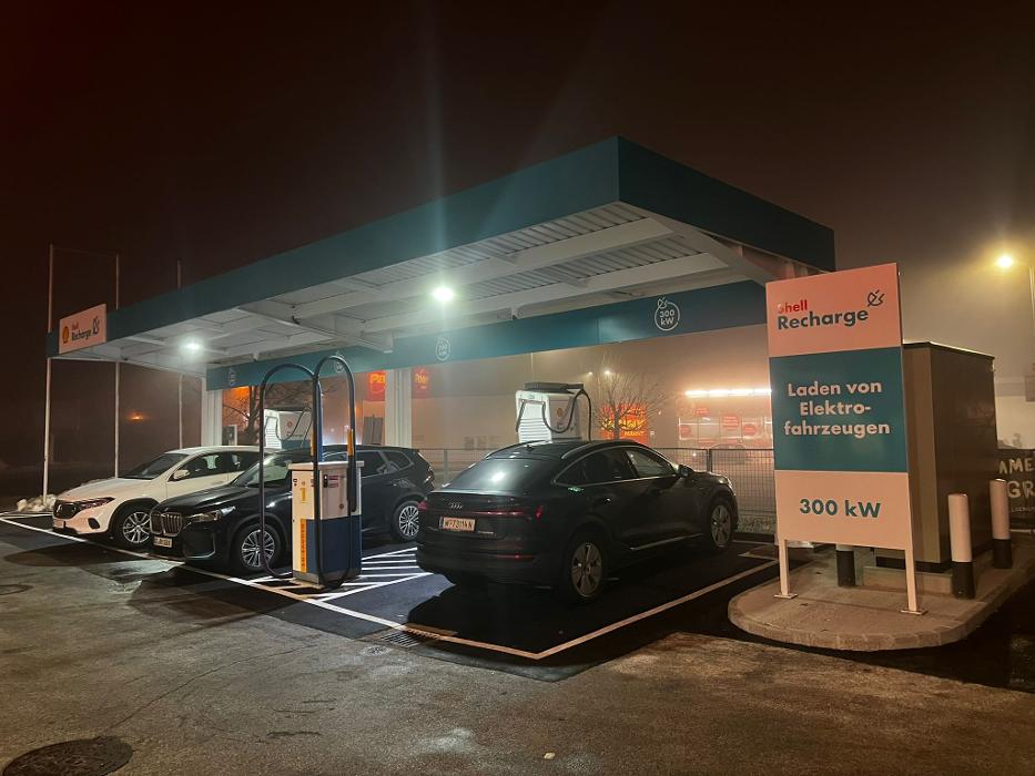 Shell Recharge Charging Station, Umfahrungsstraße in Völkermarkt