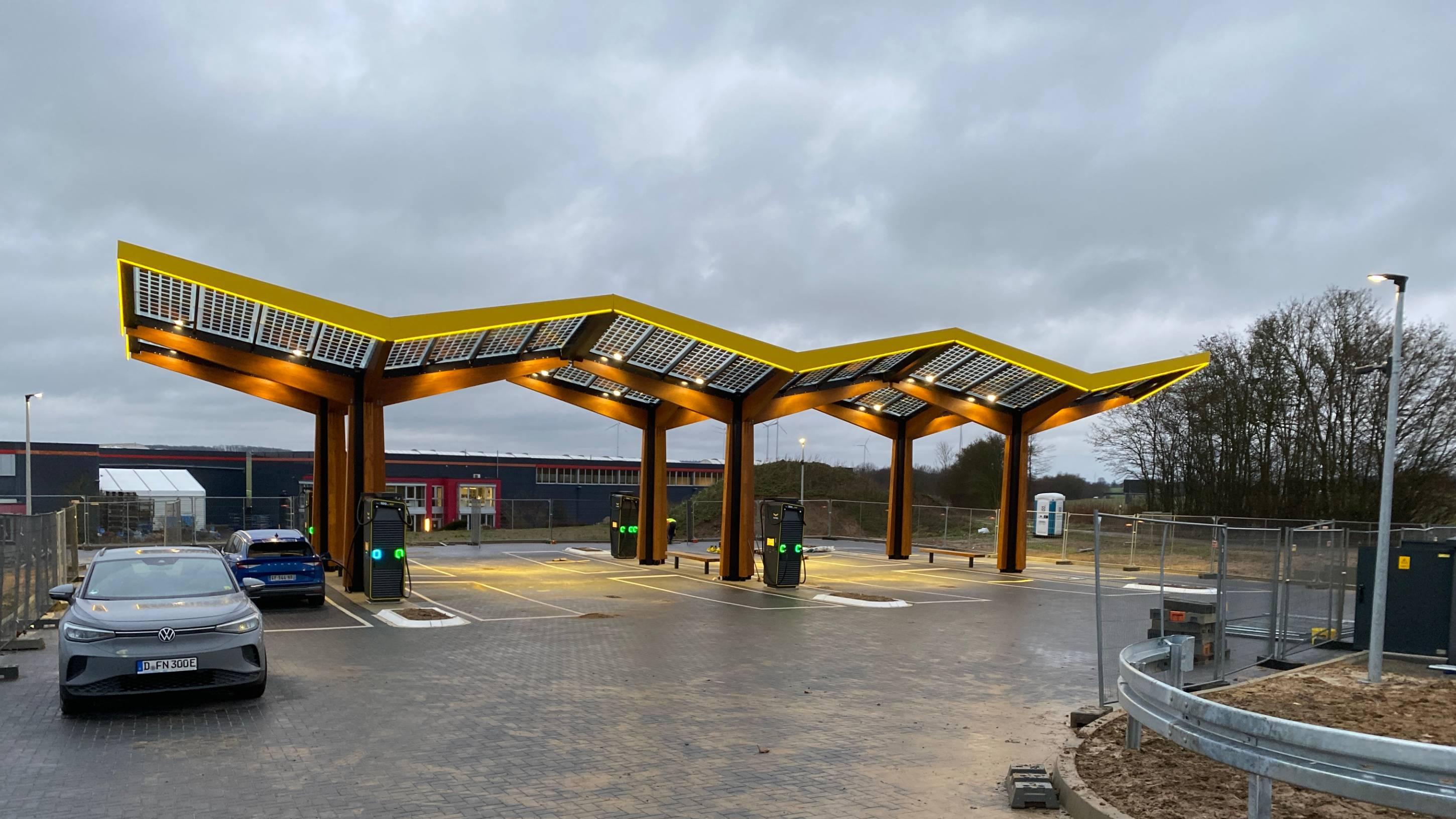 Fastned Charging Station, Birkichstraße in Wolpertshausen