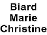 Biard Marie-Christine