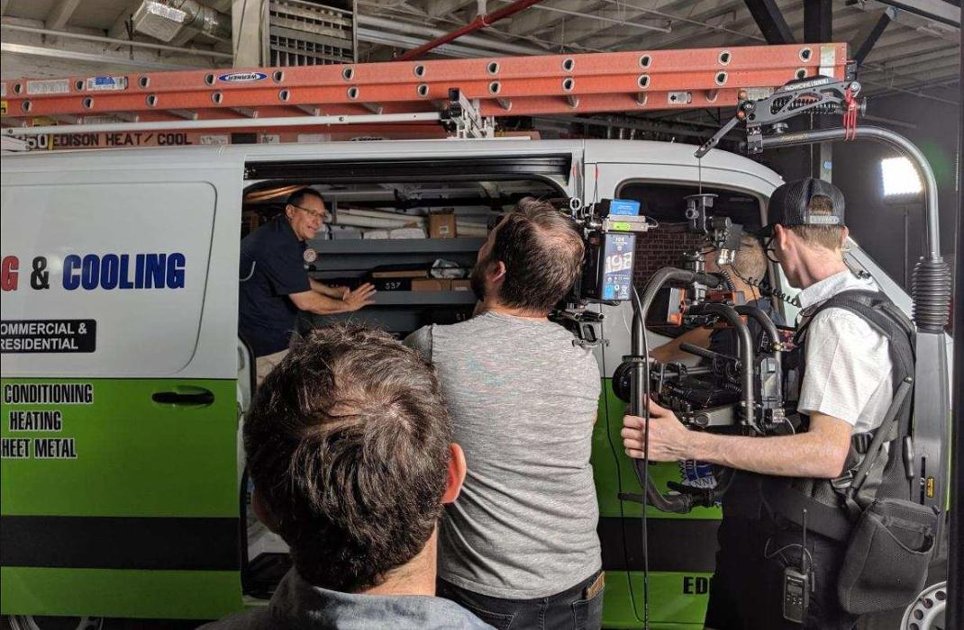 Edison Heating &amp; Cooling Logo