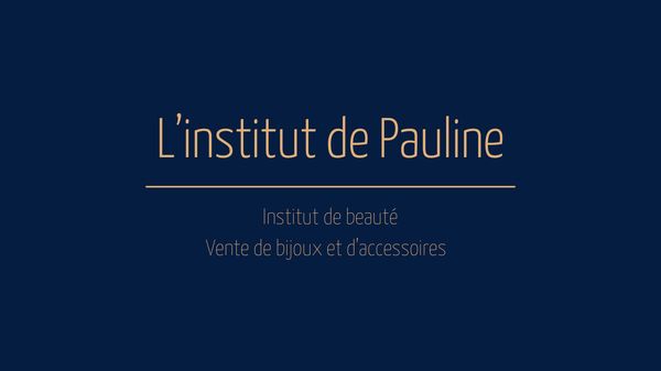 L'institut de Pauline Expert