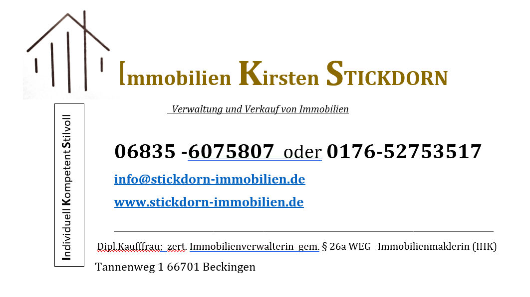 Kirsten Stickdorn, Tannenweg in Beckingen