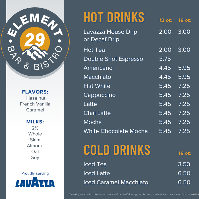 Element 29 Bar & Bistro Image