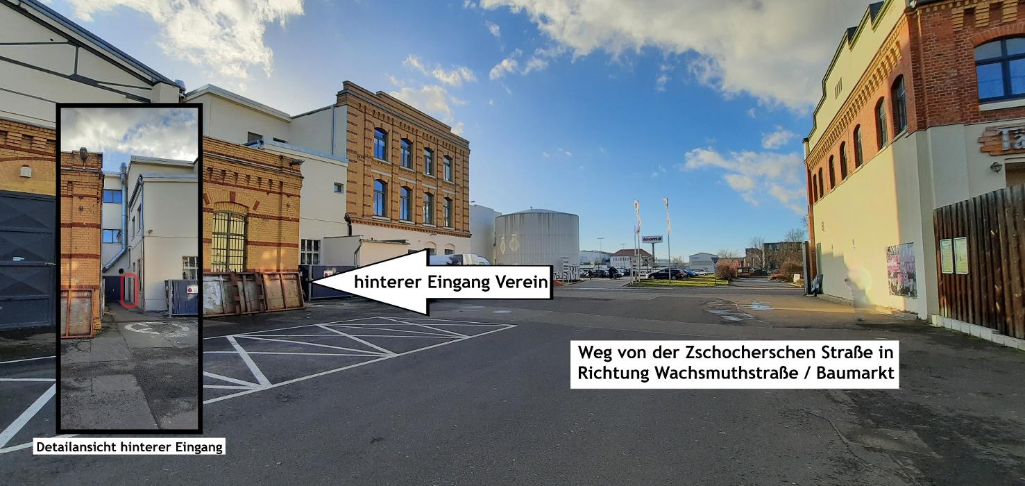 BGSV Plagwitz e. V., Wachsmuthstraße in Leipzig