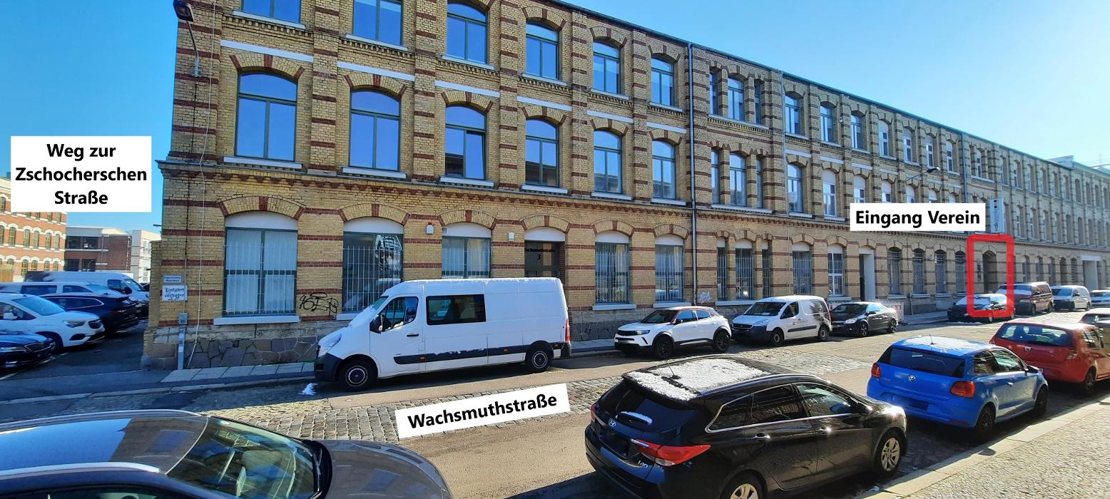 BGSV Plagwitz e. V., Wachsmuthstraße in Leipzig