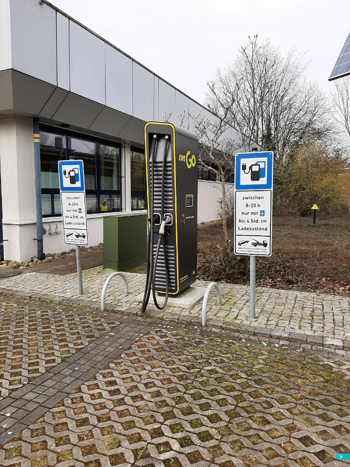EWE Go Ladestation, Waterender Weg in Oldenburg