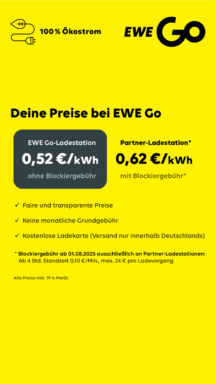 EWE Go Ladestation, Grothusstraße in Gelsenkirchen