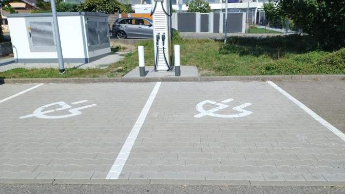 Shell Recharge Charging Station, Gammertinger Straße in Riedlingen