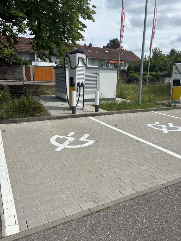 Shell Recharge Charging Station, Gammertinger Straße in Riedlingen