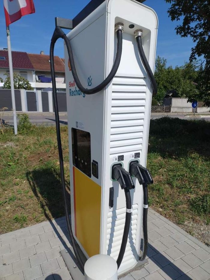 Shell Recharge Charging Station, Gammertinger Straße in Riedlingen