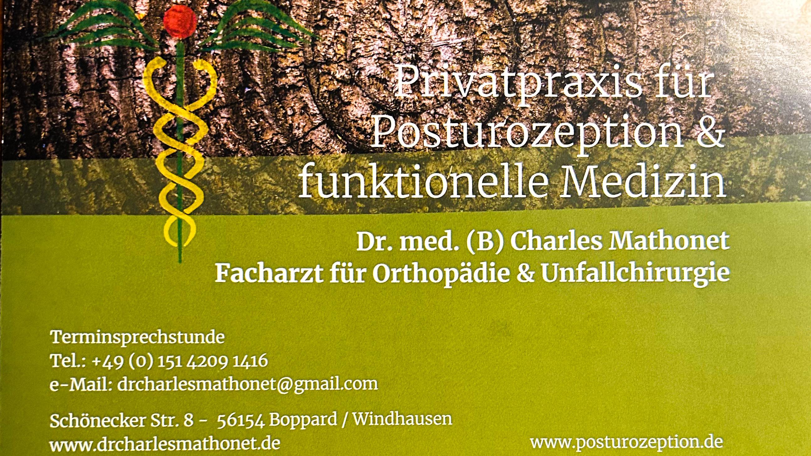 Privatpraxis für Posturozeption & Funktionelle Medizin - Dr. med. Charles Mathonet in Boppard