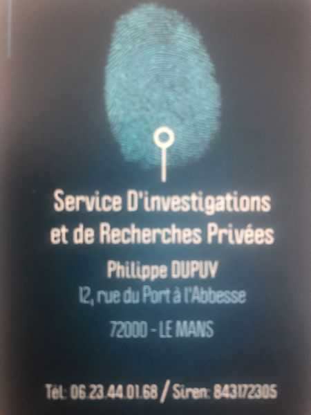 Dupuy Philippe détective privé