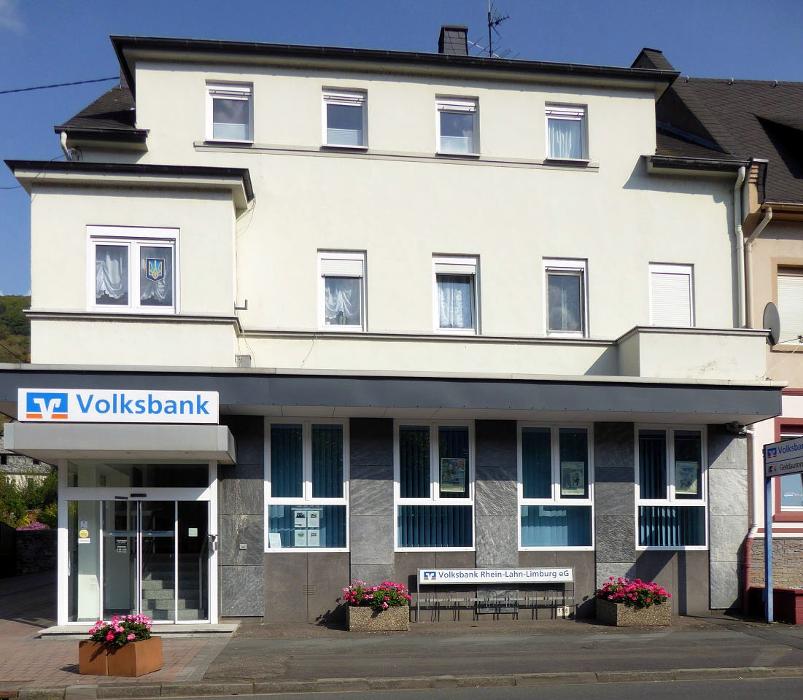 Volksbank Rhein-Lahn-Limburg eG SB-Geschäftsstelle Kamp-Bornhofen, Rheinuferstraße in Kamp-Bornhofen