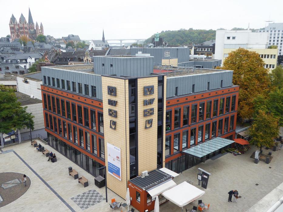 Volksbank Rhein-Lahn-Limburg eG Hauptgeschäftsstelle Limburg, Werner-Senger-Straße in Limburg an der Lahn