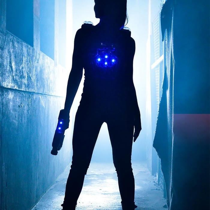 Laserzonex, Laabstraße in Braunau am Inn