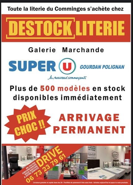 Déstock Literie Meubles, articles de décoration