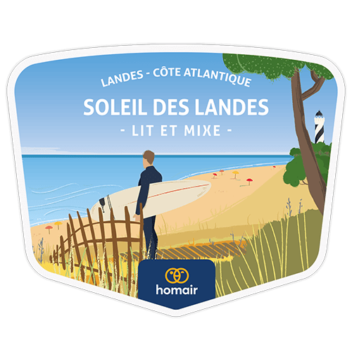 Camping Homair - Le Soleil des Landes Hébergement