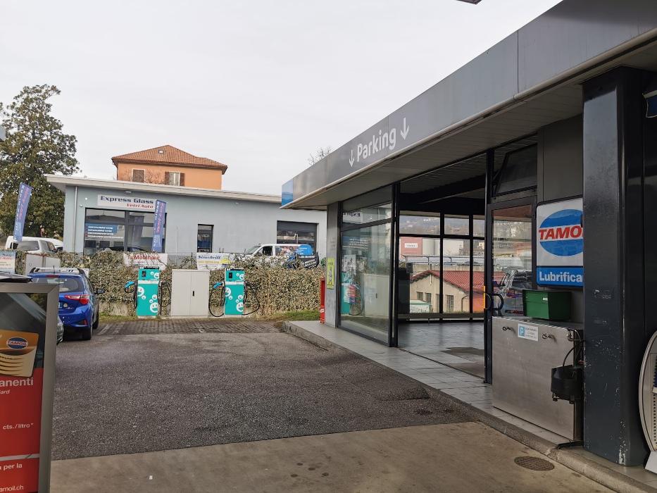 Shell Recharge Charging Station, Via San Gottardo in Balerna
