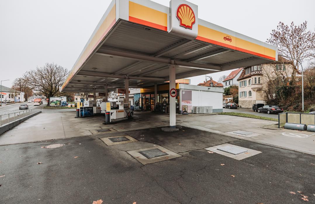 Shell Recharge Charging Station, Repperndorfer Straße in Kitzingen