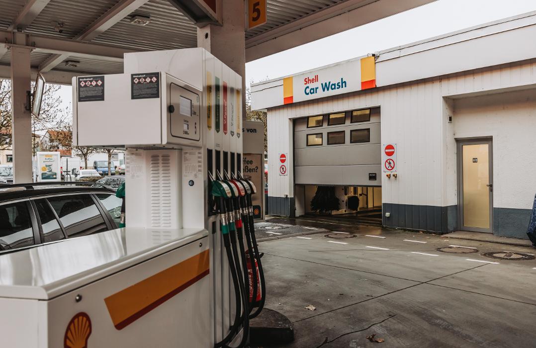 Shell Recharge Charging Station, Repperndorfer Straße in Kitzingen