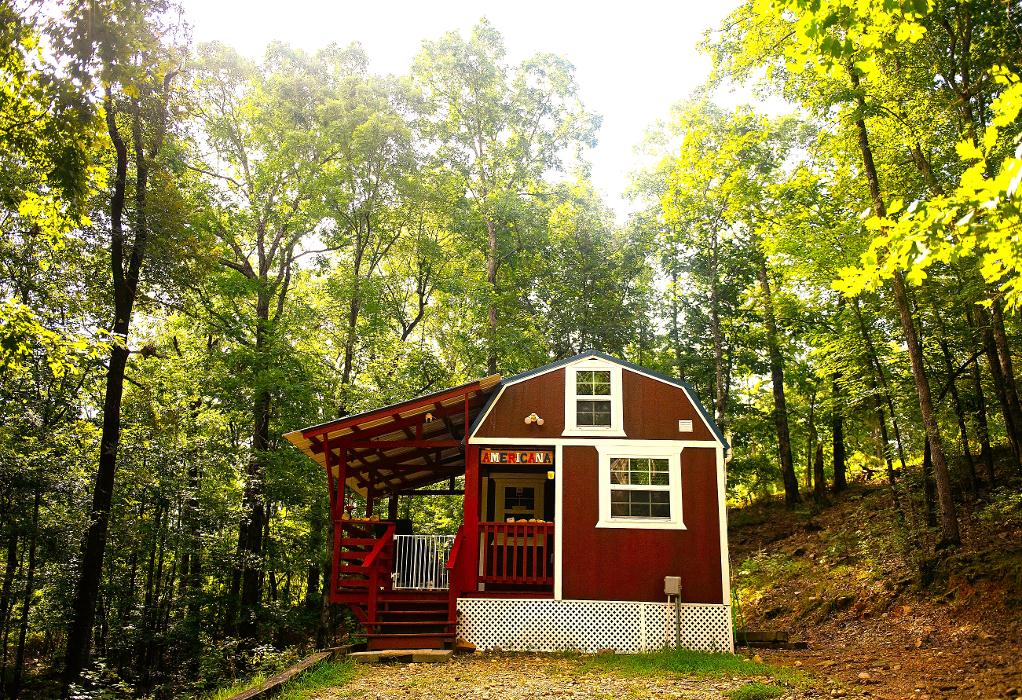 Parker Creek Bend Cabins - Murfreesboro, AR