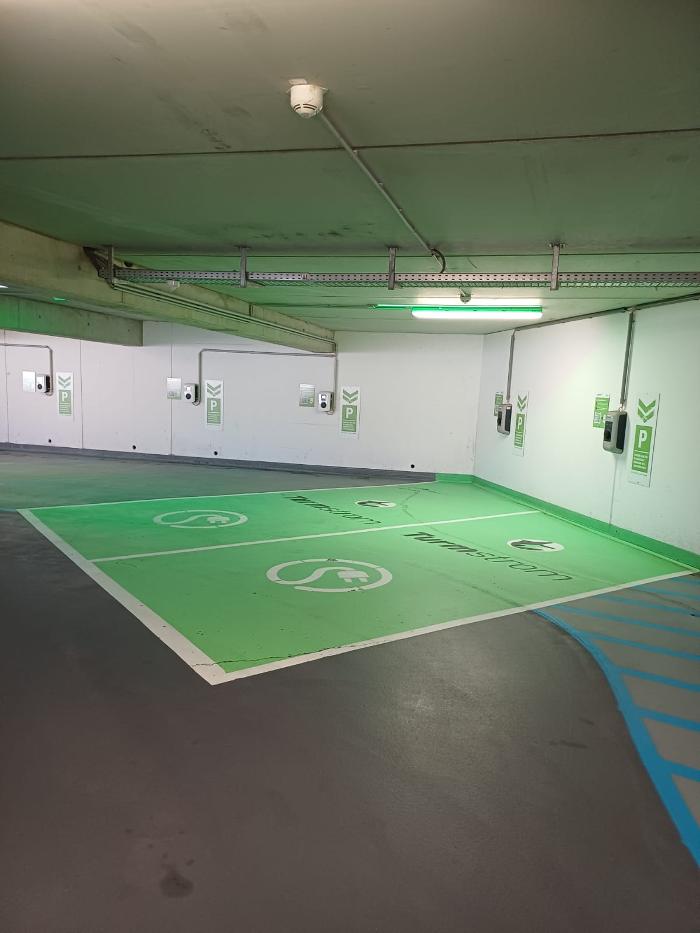 Apcoa Charging Station, Dukartstraße in Steyr