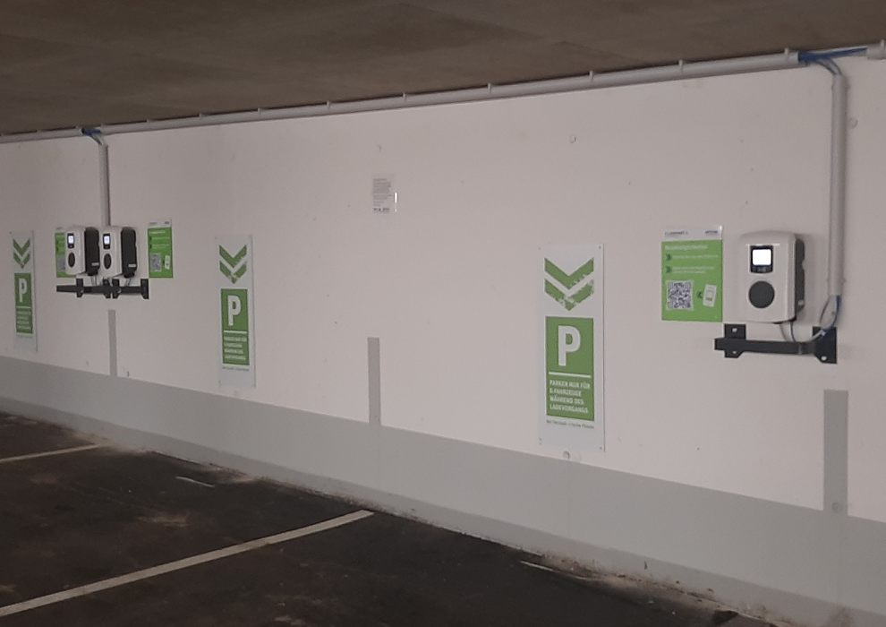 Apcoa Charging Station, Mela-Köhler-Straße in Wien