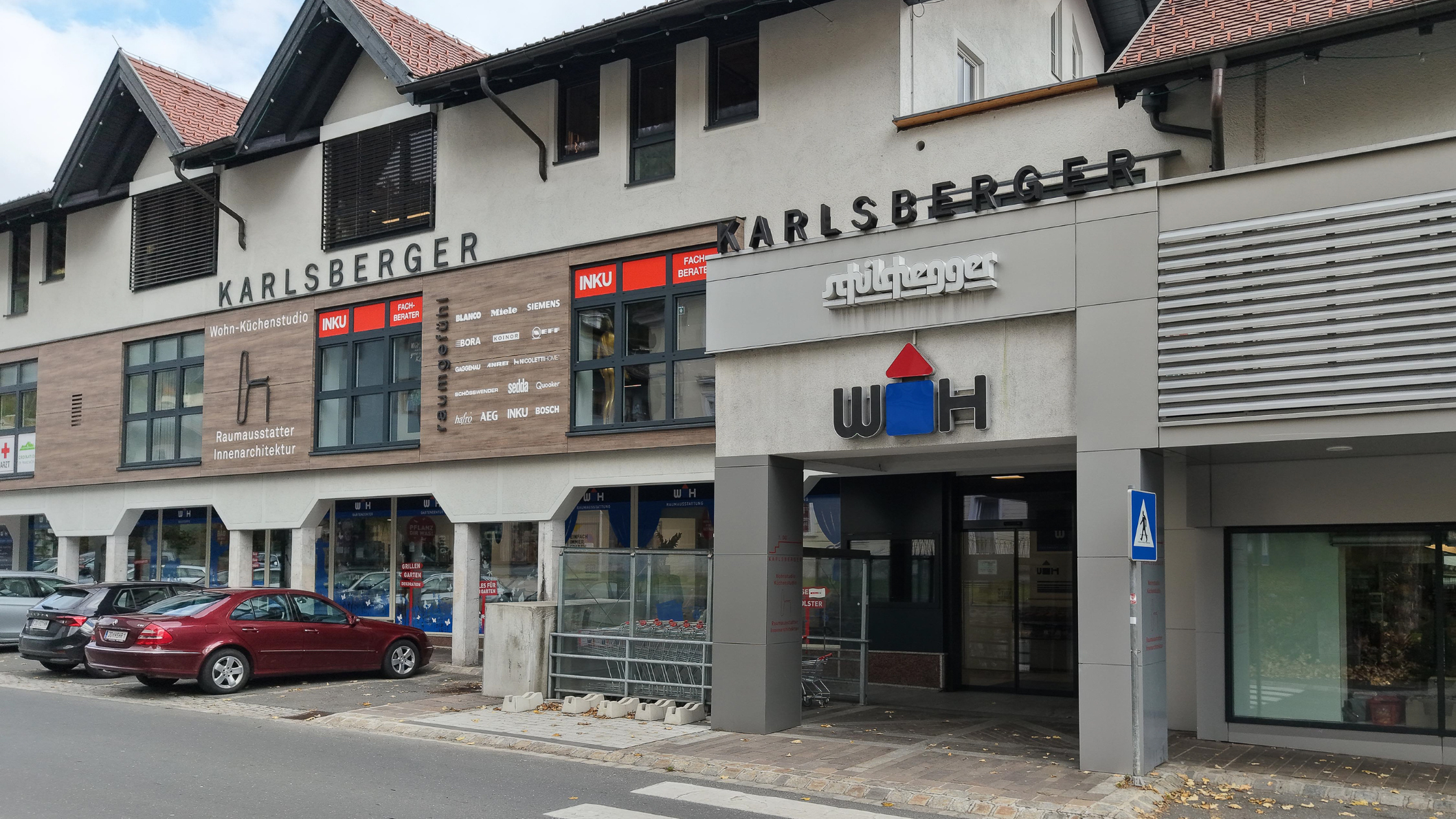Würth Hochenburger Baustoffe Eben im Pongau, Hauptstraße in Eben im Pongau