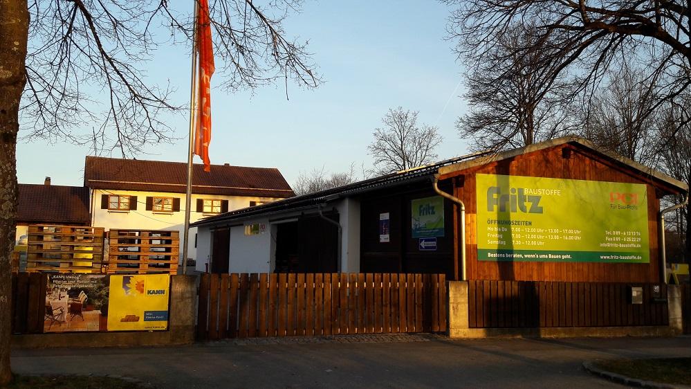 Fritz Baustoffe Abhollager Deisenhofen, Tisinstraße in Oberhaching