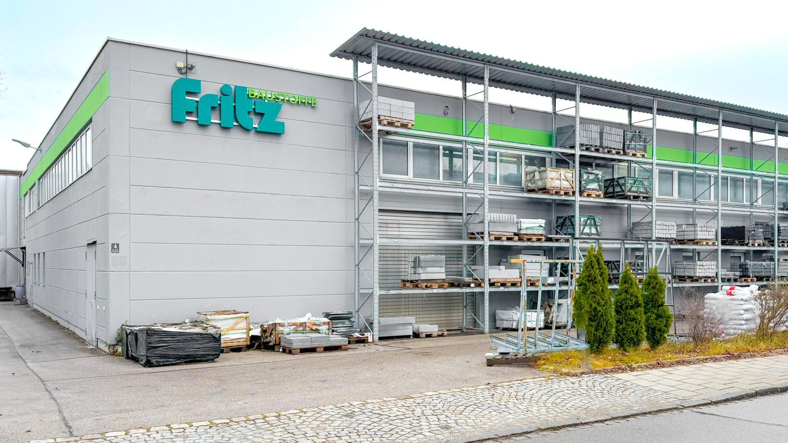 Fritz Baustoffe Ottobrunn, Siemensstraße in Ottobrunn