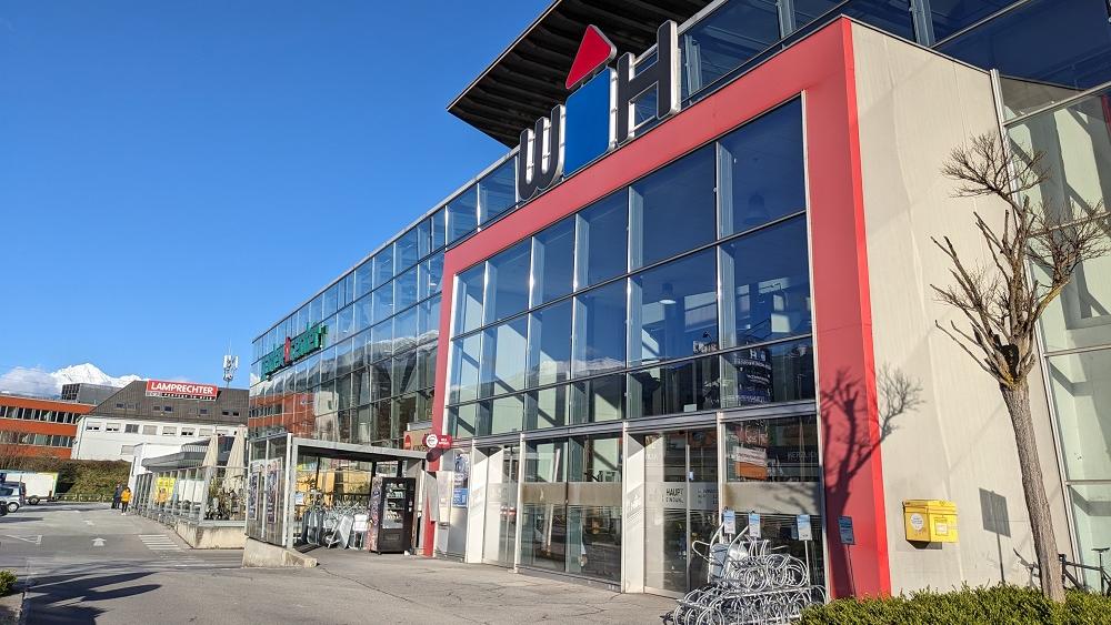 Würth Hochenburger Baumarkt & Gartencenter Innsbruck, Mitterweg in Innsbruck