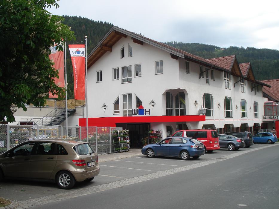 Würth Hochenburger Baumarkt & Gartencenter Eben im Pongau, Hauptstraße in Eben im Pongau