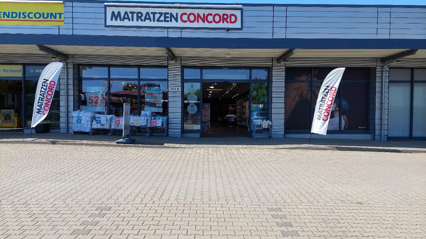 Matratzen Concord Filiale Braunschweig, Frankfurter Straße in Braunschweig