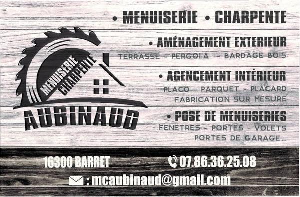 Menuiserie Charpente Sébastien Aubinaud