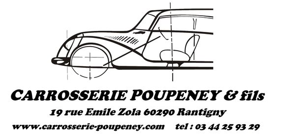 Carrosserie Poupeney & Fils garage d'automobile, réparation