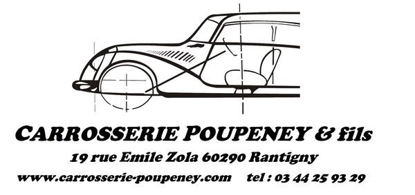 Carrosserie Poupeney & Fils garage d'automobile, réparation