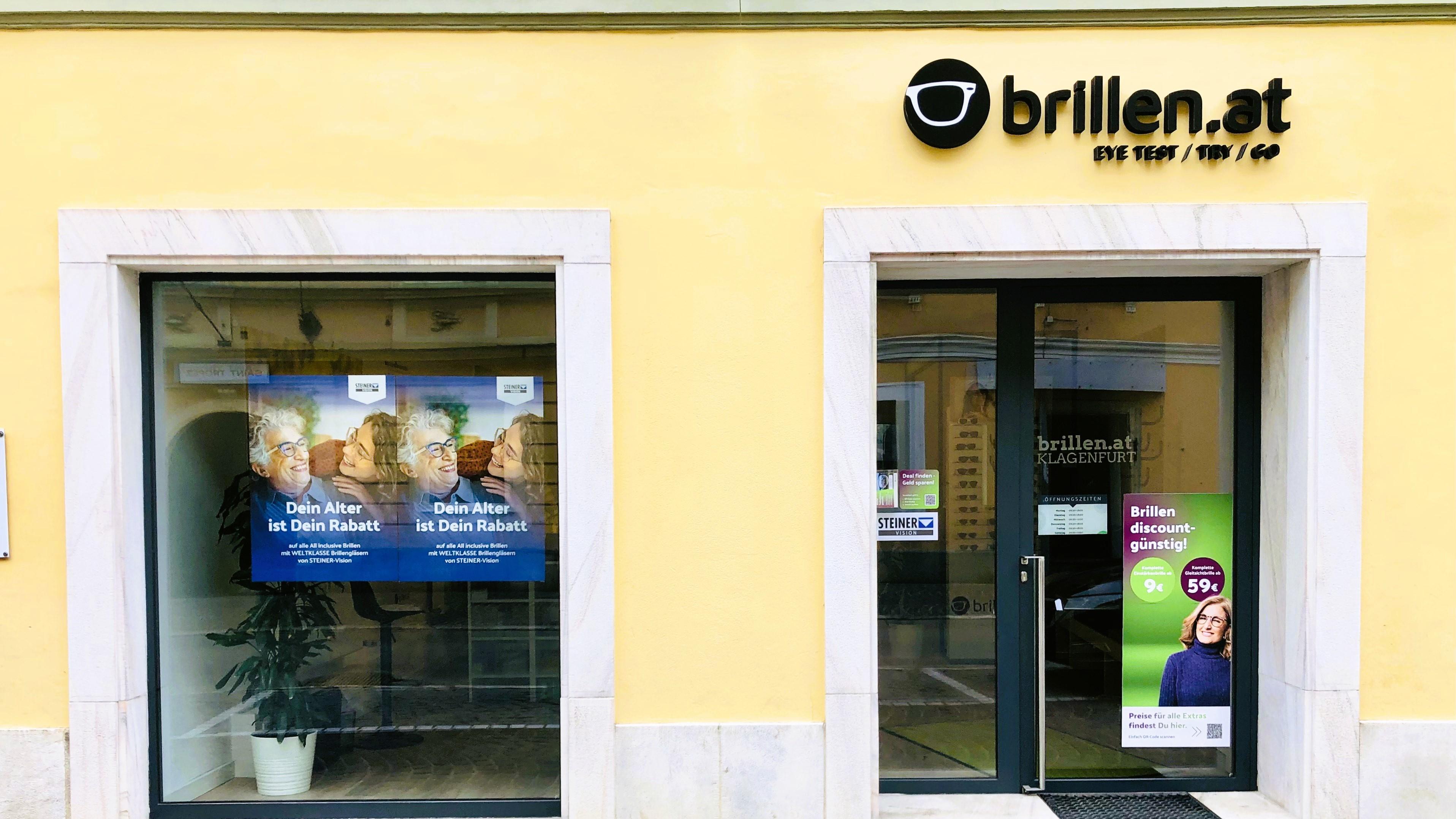 brillen.at & The Good Brand Opticians, Herrengasse in Klagenfurt am Wörthersee