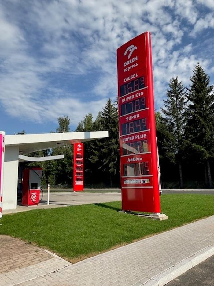 ORLEN express Automatentankstelle, Am Köhlersgehäu in Zella-Mehlis