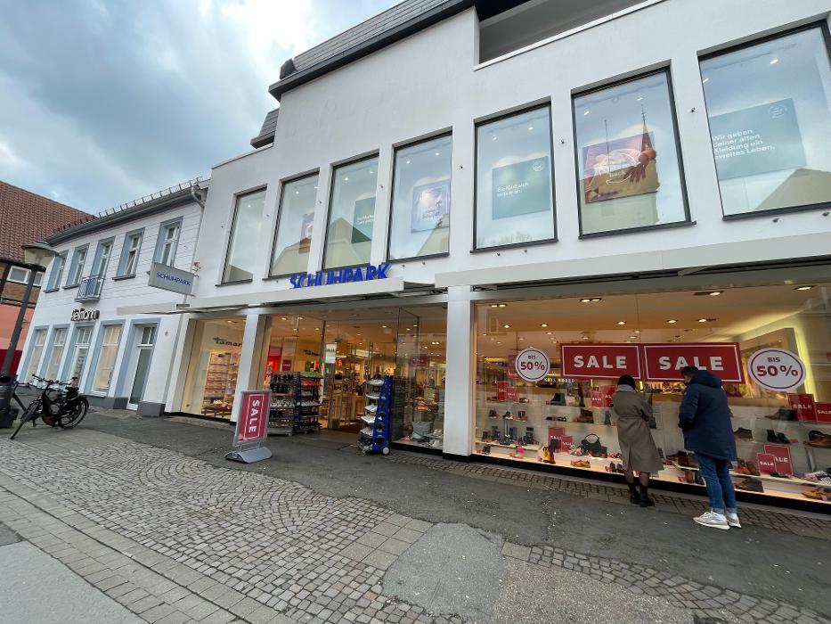 SCHUHPARK, Münsterstraße in Warendorf