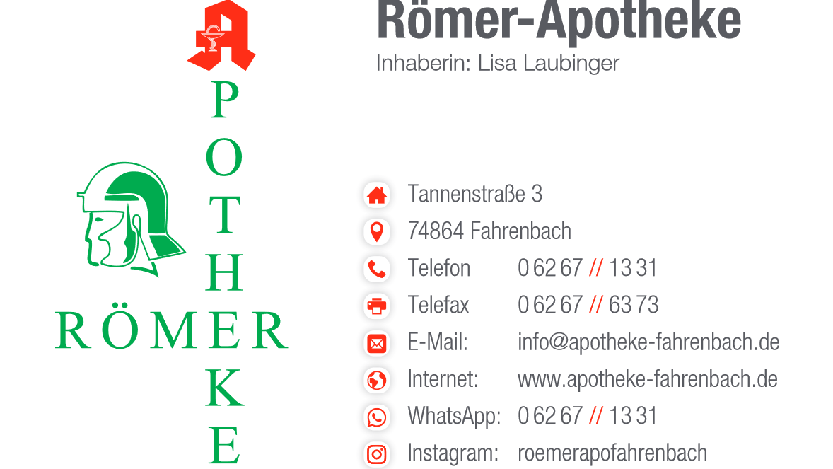 Römer Apotheke, Tannenstraße in Fahrenbach