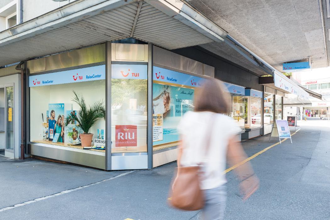 TUI Reisebüro Rapperswil, Obere Bahnhofstrasse in Rapperswil-Jona
