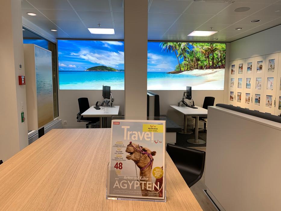 TUI Reisebüro Aarau, Bahnhofstrasse in Aarau